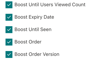 New site columns for Boost